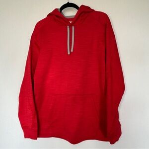 Majestic M Red Thermabase Lined Sports Jersey W/Hood Pockets Warm Outdoorcore